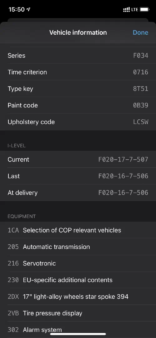 Bimmercode App