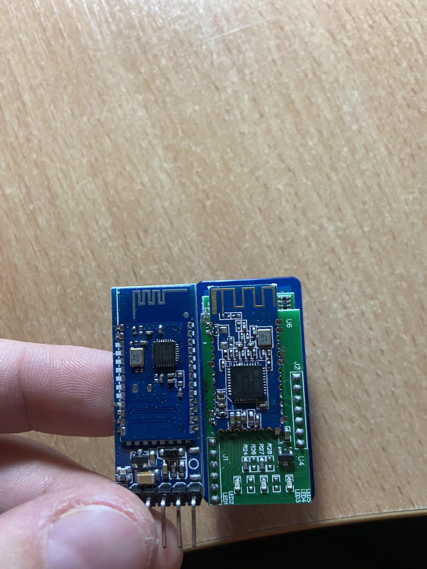 Resoldered Bluetooth Module