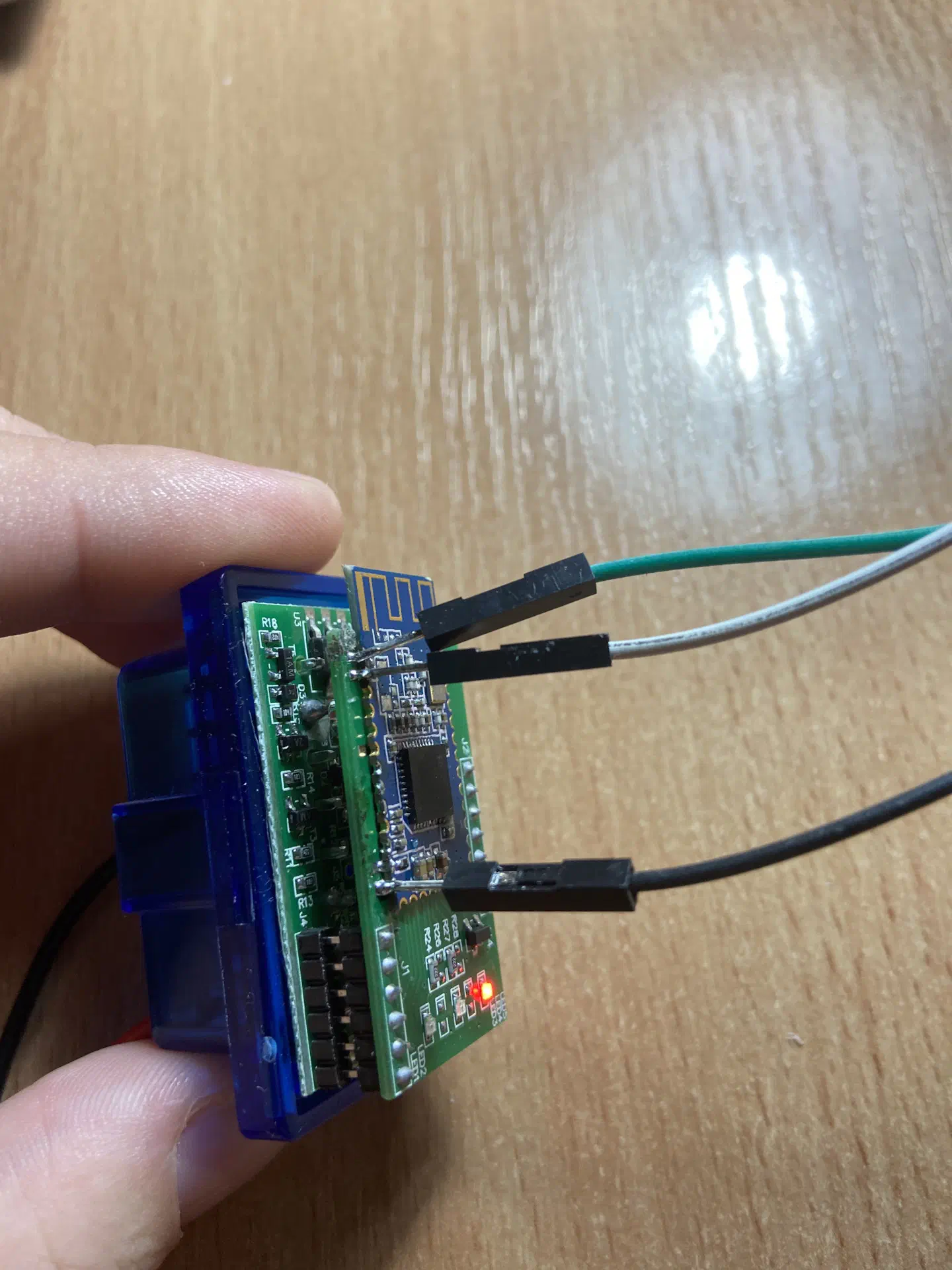 Connecting USB-to-TTL converter
